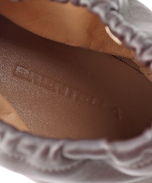 Deuxieme Classe（ドゥーズィエムクラス）の「【BRENTELLA/ブレンテッラ】 SHIRRING SHORT ブーツ（ブーツ・レディース・ブラウン・36/37/38/39/35）」の6枚目の写真