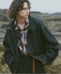 CASPER JOHN | High neck denim blouson/ハイネックデニムブルゾン(デニムジャケット)