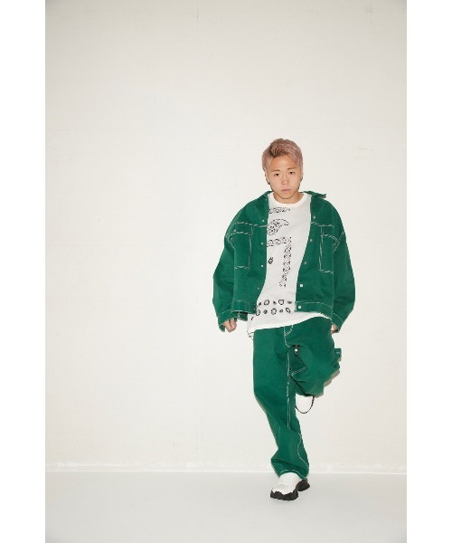 DANKE SCHON（ダンケシェーン）の「DankeSchon/ダンケシェーン/０SITCH COVERALLS（その他アウター・メンズ・ブルー/グリーン/ブラック/ホワイト系2・F）」の20枚目の写真