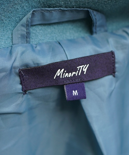 MinoriTY（マイノリティ）の「【MinoriTY】メルトン素材ドルマンマウンテンパーカーブルゾン ドルマンシルエット ビッグシルエット ジャケット メンズ 冬服 春服 オーバーサイズ アウター（マウンテンパーカー・メンズ・アイボリー/グレイッシュベージュ/ブラック/ライトグレー/ブルー/ブラック系その他/グレー系その他・L/M/S）」の15枚目の写真