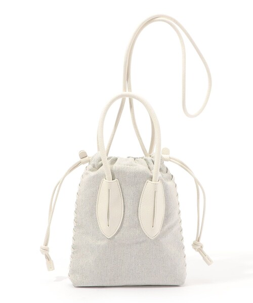 TOMORROWLAND (トゥモローランド)の「【WEB限定・別注】ADD CULUMN TURN S ショルダーバッグ(ショルダーバッグ・レディース・ホワイト/ピンク・FREE)」の2枚目の写真