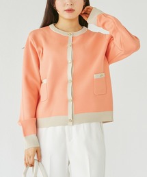 INCEDE | ポリスポンジ ポケット付きカーディガン(カーディガン/ボレロ)