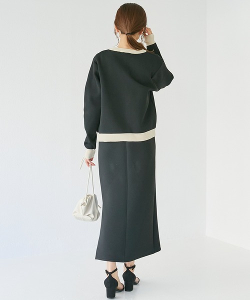 INCEDE(インシード)の「ポリスポンジ ポケット付きカーディガン(カーディガン/ボレロ・レディース・グリーン/ピンク/ブラック・M/L)」の20枚目の写真