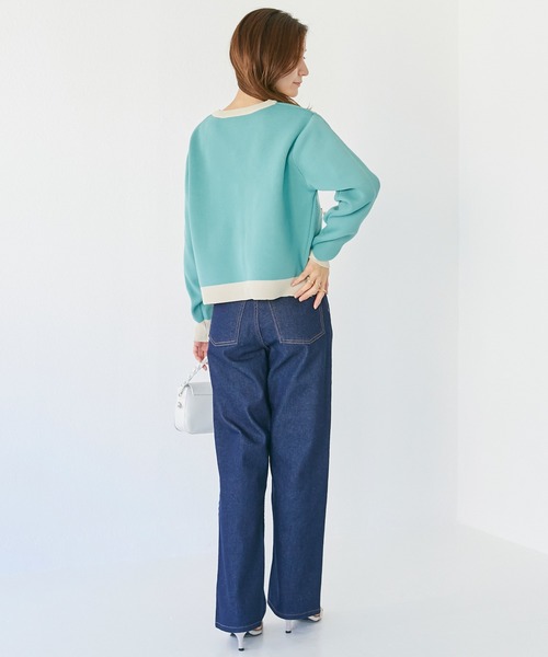 INCEDE(インシード)の「ポリスポンジ ポケット付きカーディガン(カーディガン/ボレロ・レディース・グリーン/ピンク/ブラック・M/L)」の14枚目の写真