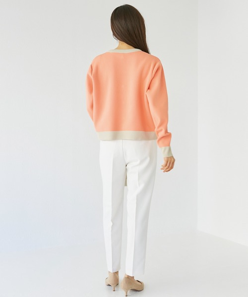 INCEDE(インシード)の「ポリスポンジ ポケット付きカーディガン(カーディガン/ボレロ・レディース・グリーン/ピンク/ブラック・M/L)」の15枚目の写真