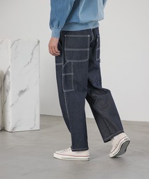 ［niko and ...JEANS 2023SS］デニムペインターパンツ