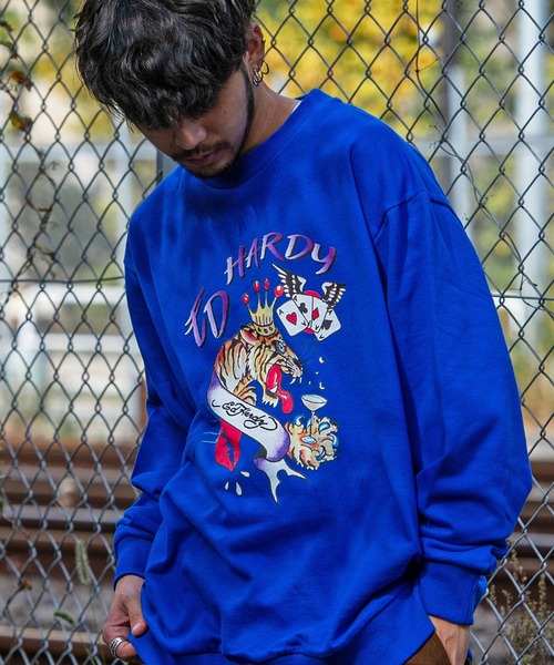 ED HARDY/エドハーディー』プリント長袖スウェットトレーナー3タイプ ED HARDY/エドハーディー』プリント長袖スウェットトレーナー3タイプ