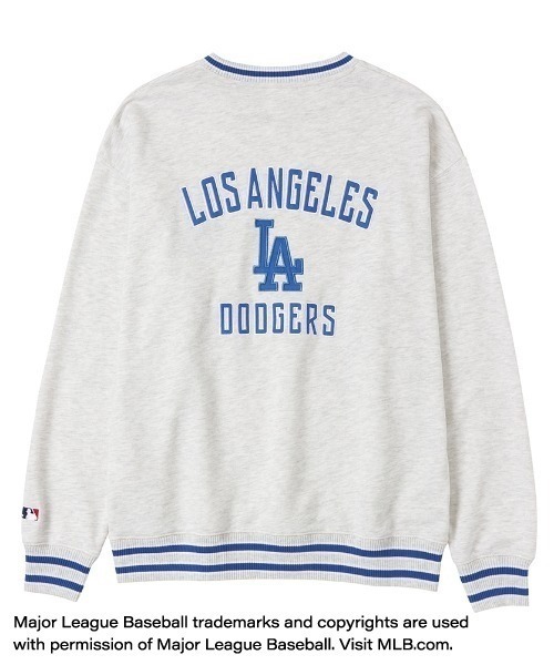 MLB(メジャーリーグベースボール)の「MLB メジャーリーグベースボール リブライントレーナー(スウェット・メンズ・レッド/グレー/ネイビー/ブラック/グリーン・M/L/XL)」の3枚目の写真