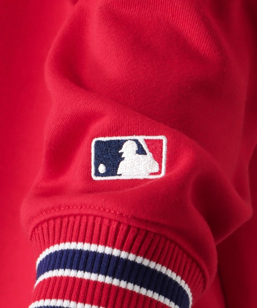 MLB(メジャーリーグベースボール)の「MLB メジャーリーグベースボール リブライントレーナー(スウェット・メンズ・レッド/グレー/ネイビー/ブラック/グリーン・M/L/XL)」の8枚目の写真