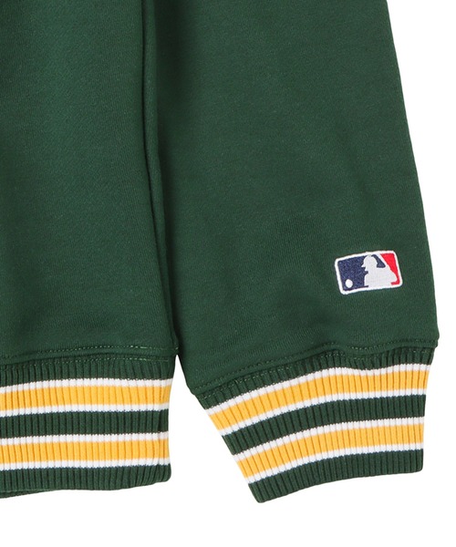 MLB(メジャーリーグベースボール)の「MLB メジャーリーグベースボール リブライントレーナー(スウェット・メンズ・レッド/グレー/ネイビー/ブラック/グリーン・M/L/XL)」の14枚目の写真
