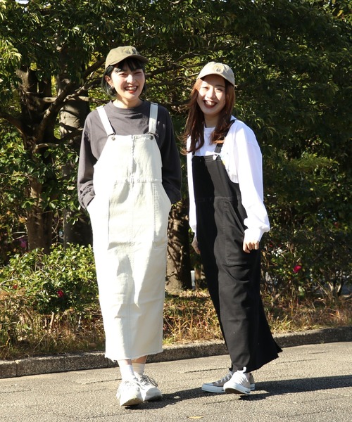 KRIFF MAYER Lady's Collection（クリフメイヤーレディースコレクション）の「ベイカージャンスカ（ジャンパースカート・レディース・ブラック/カーキ/オフホワイト/タン・MEDIUM/LARGE）」の5枚目の写真