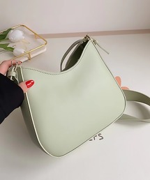 SETUP7 | 【SETUP7】太ベルトフェイクレザーシンプルショルダーバッグ KNF ※(ショルダーバッグ)