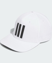 adidas(�A�f�B�_�X)�̃c�A�[ �X���[�X�g���C�v�X �L���b�v�yadidas Golf/�A�f�B�_�X�S���t�z(�L���b�v)