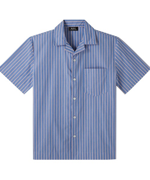 A.P.C. ライトブルーシャツ Sサイズ A.P.C. | Paul 半袖シャツ 