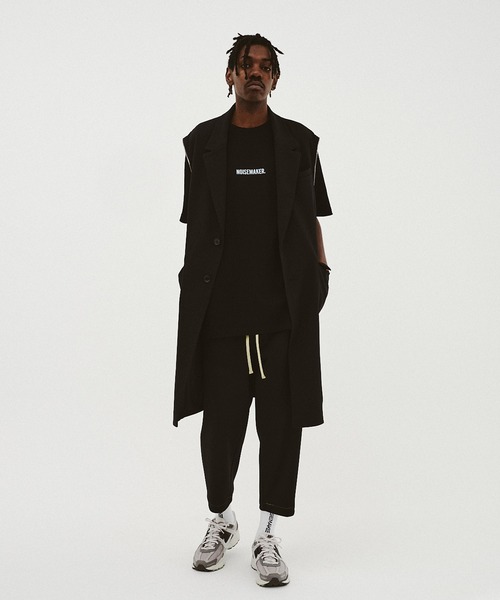 NOISE MAKER（ノイズメーカー）の「2WAYスプリングチェスターコート（チェスターコート・メンズ・ブラック・MEDIUM/LARGE）」の6枚目の写真