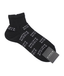 MONSIEUR NICOLE（ムッシュニコル）の「ロゴ アンクルソックス（ソックス/靴下）」