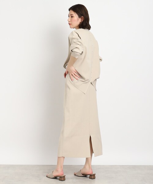 DRESKIP（ドレスキップ）の「◆【セットアップ可/前後2WAY】大人コーデに欠かせない！ナロースカート（スカート・レディース・ブラック/ブルー/ナチュラル・02/03/04）」の16枚目の写真