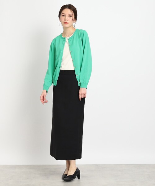 DRESKIP（ドレスキップ）の「◆【セットアップ可/前後2WAY】大人コーデに欠かせない！ナロースカート（スカート・レディース・ブラック/ブルー/ナチュラル・02/03/04）」の6枚目の写真