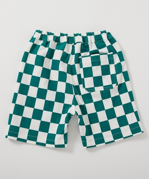 devirock（デビロック）の「よくばりストレッチ ツイル 総柄ベイカーハーフパンツ（その他パンツ・キッズ・ダークベージュ/ブラック/グレー系その他/グリーン系1/ベージュ系1/パープル系1・100cm/110cm/120cm/130cm/140cm/150cm/160cm）」の17枚目の写真