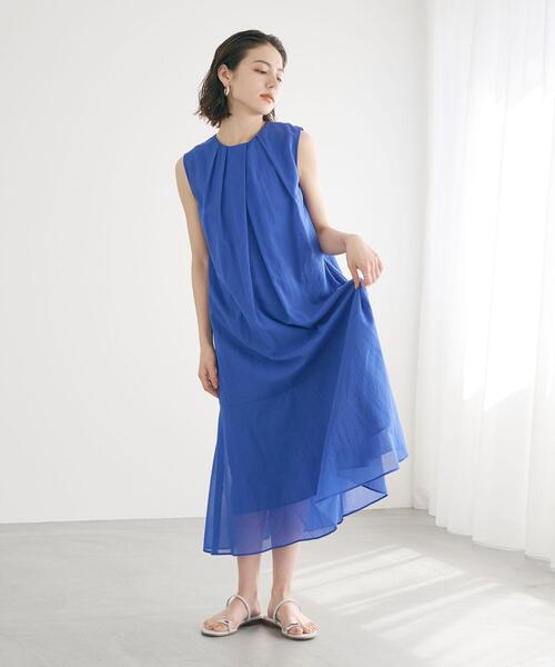 【新品タグ付】＜EMMEL REFINES＞EM シフォン 2WAY ワンピース EMMEL REFINES（エメルリファインズ）の「＜EMMEL REFINES＞EM