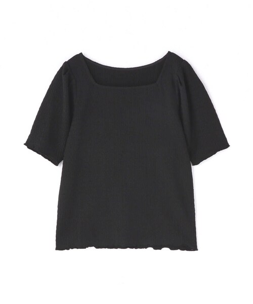 N.(N. Natural Beauty Basic)(エヌエヌナチュラルビューティーベーシック)の「◆スクエアネックカットソー(Tシャツ/カットソー・レディース・オレンジ/オフホワイト/ブラック・MEDIUM)」の18枚目の写真