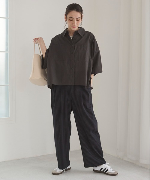 楽天市場】【期間限定50%OFF】ストライプ シャツ レディース