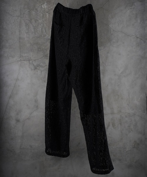 G.O.C（ジーオーシー）の「レイヤードレースワイドパンツ（その他パンツ・メンズ・ホワイト/ブラック・MEDIUM/LARGE）」の19枚目の写真