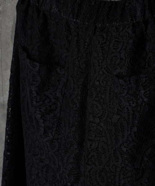 G.O.C（ジーオーシー）の「レイヤードレースワイドパンツ（その他パンツ・メンズ・ホワイト/ブラック・MEDIUM/LARGE）」の16枚目の写真