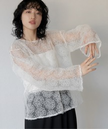 VACANCY | フラワーチュールシアートップス(Tシャツ/カットソー)