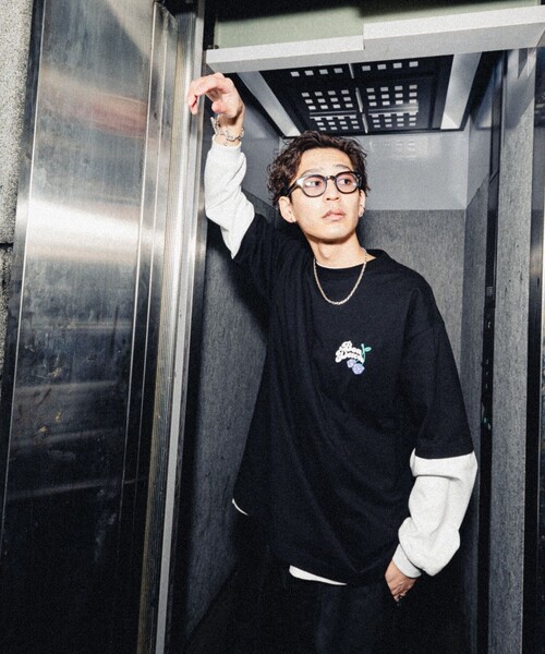 BEN DAVIS（ベンデイビス）の「【23SS】【BEN DAVIS/ベン デイヴィス】 BALL ＆ DICE TEE/別注/プリントTシャツ/ユニセックス【限定展開】（Tシャツ/カットソー・メンズ・ブルー/ブラック/ホワイト/ライトグレー・SMALL/MEDIUM/LARGE/X-LARGE）」の6枚目の写真