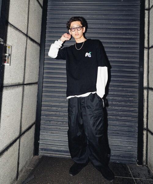 BEN DAVIS（ベンデイビス）の「【23SS】【BEN DAVIS/ベン デイヴィス】 BALL ＆ DICE TEE/別注/プリントTシャツ/ユニセックス【限定展開】（Tシャツ/カットソー・メンズ・ブルー/ブラック/ホワイト/ライトグレー・SMALL/MEDIUM/LARGE/X-LARGE）」の5枚目の写真