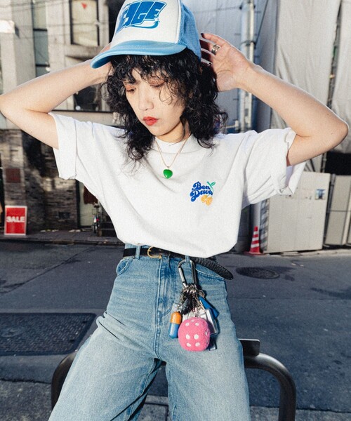 BEN DAVIS（ベンデイビス）の「【23SS】【BEN DAVIS/ベン デイヴィス】 BALL ＆ DICE TEE/別注/プリントTシャツ/ユニセックス【限定展開】（Tシャツ/カットソー・メンズ・ブルー/ブラック/ホワイト/ライトグレー・SMALL/MEDIUM/LARGE/X-LARGE）」の11枚目の写真