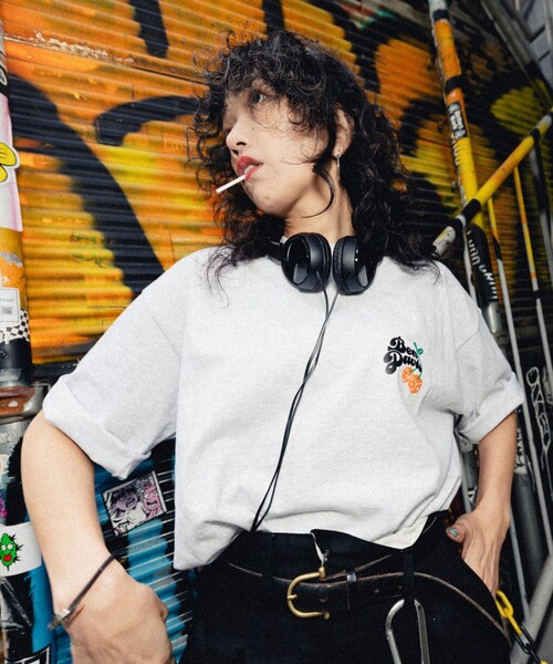 BEN DAVIS（ベンデイビス）の「【23SS】【BEN DAVIS/ベン デイヴィス】 BALL ＆ DICE TEE/別注/プリントTシャツ/ユニセックス【限定展開】（Tシャツ/カットソー・メンズ・ブルー/ブラック/ホワイト/ライトグレー・SMALL/MEDIUM/LARGE/X-LARGE）」の12枚目の写真