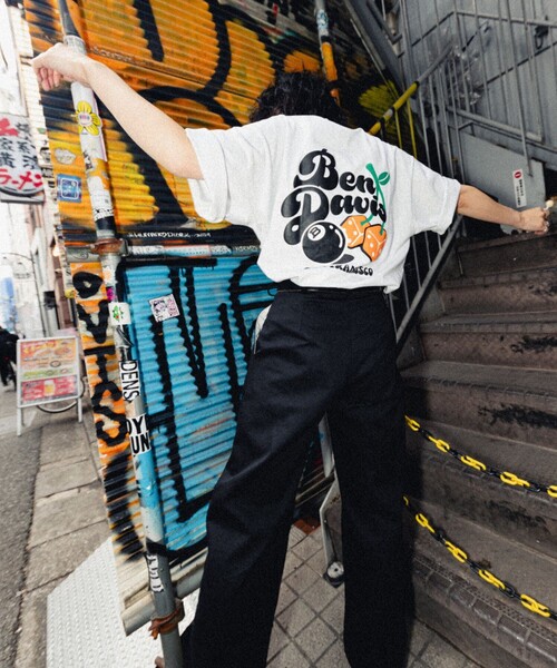 BEN DAVIS（ベンデイビス）の「【23SS】【BEN DAVIS/ベン デイヴィス】 BALL ＆ DICE TEE/別注/プリントTシャツ/ユニセックス【限定展開】（Tシャツ/カットソー・メンズ・ブルー/ブラック/ホワイト/ライトグレー・SMALL/MEDIUM/LARGE/X-LARGE）」の13枚目の写真