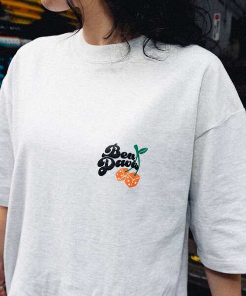 BEN DAVIS（ベンデイビス）の「【23SS】【BEN DAVIS/ベン デイヴィス】 BALL ＆ DICE TEE/別注/プリントTシャツ/ユニセックス【限定展開】（Tシャツ/カットソー・メンズ・ブルー/ブラック/ホワイト/ライトグレー・SMALL/MEDIUM/LARGE/X-LARGE）」の14枚目の写真