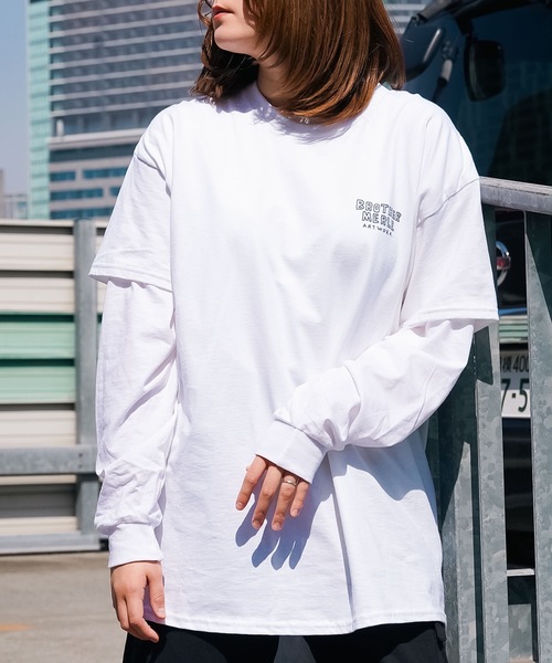 BROTHER MERLE（ブラザー マール）の「GLADYS S/S T-SHIRTS/BROTHER MERLE(ブラザーマール)半袖バックプリントTシャツ（Tシャツ/カットソー・メンズ・スカイブルー/ホワイト/ブラック・X-LARGE/MEDIUM/LARGE）」の13枚目の写真