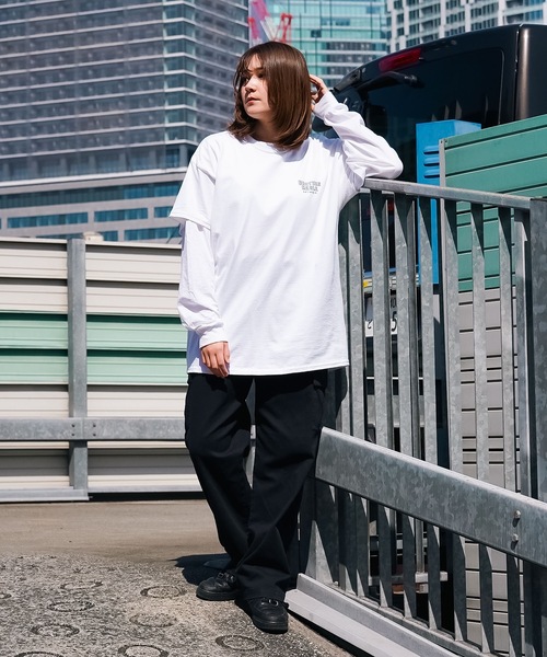 BROTHER MERLE（ブラザー マール）の「GLADYS S/S T-SHIRTS/BROTHER MERLE(ブラザーマール)半袖バックプリントTシャツ（Tシャツ/カットソー・メンズ・スカイブルー/ホワイト/ブラック・X-LARGE/MEDIUM/LARGE）」の8枚目の写真