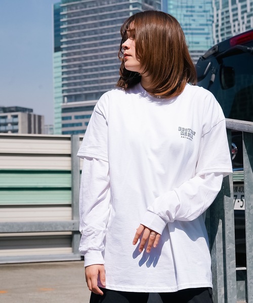 BROTHER MERLE（ブラザー マール）の「GLADYS S/S T-SHIRTS/BROTHER MERLE(ブラザーマール)半袖バックプリントTシャツ（Tシャツ/カットソー・メンズ・スカイブルー/ホワイト/ブラック・X-LARGE/MEDIUM/LARGE）」の10枚目の写真