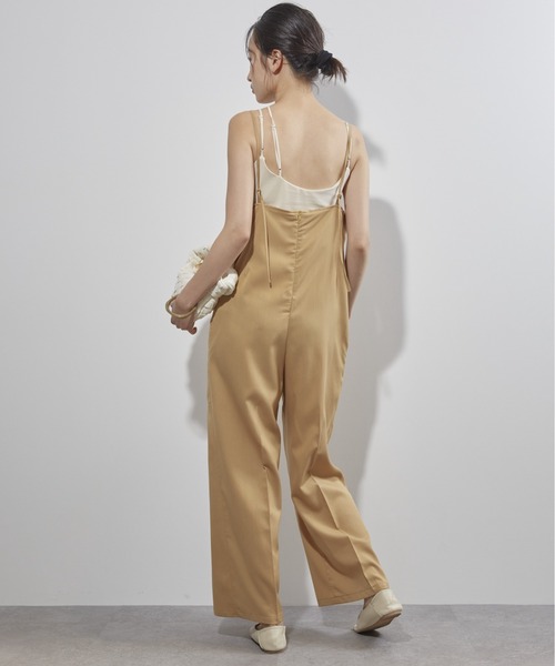 ECRIRE（エクリール）の「【セットアップ対応可能】キャミオールインワン（つなぎ/オールインワン・レディース・ベージュ/ネイビー/グレー・M/L）」の7枚目の写真