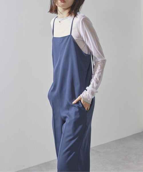 ECRIRE（エクリール）の「【セットアップ対応可能】キャミオールインワン（つなぎ/オールインワン・レディース・ベージュ/ネイビー/グレー・M/L）」の21枚目の写真