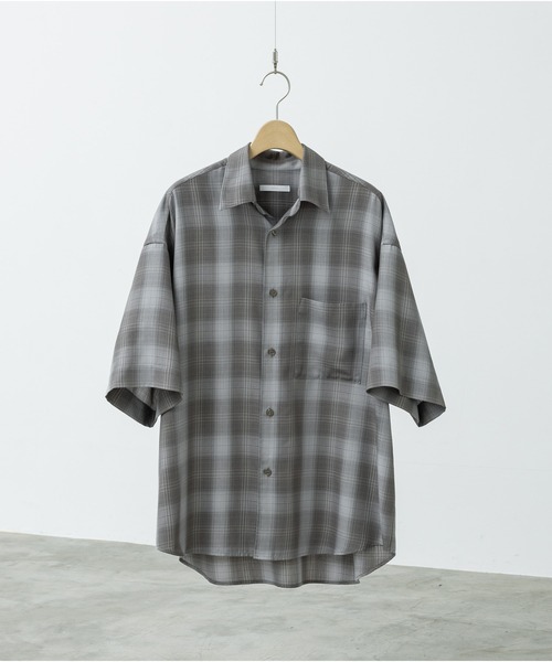 lidnm PEACH RAYON OMBRE SHIRT / リドム シャツ LIDNM（リドム）の「PEACH RAYON OMBRE SHIRT（シャツ/ブラウス