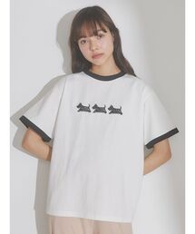 merry jenny | osanpo terrier tee(Tシャツ/カットソー)