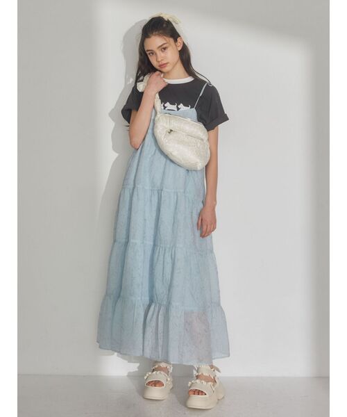 merry jenny（メリージェニー）の「osanpo terrier tee（Tシャツ/カットソー・レディース・オフホワイト/チャコールグレー・FREE）」の17枚目の写真