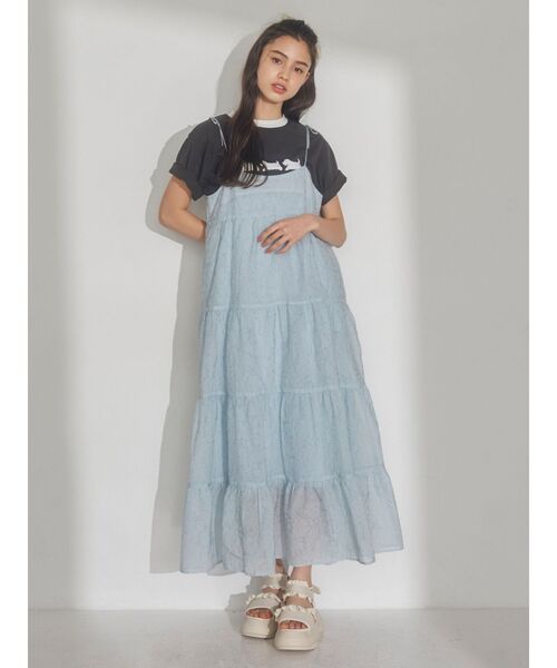 merry jenny（メリージェニー）の「osanpo terrier tee（Tシャツ/カットソー・レディース・オフホワイト/チャコールグレー・FREE）」の18枚目の写真