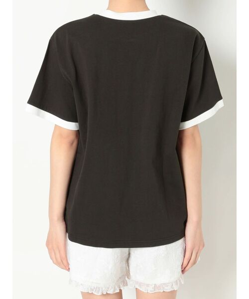 merry jenny（メリージェニー）の「osanpo terrier tee（Tシャツ/カットソー・レディース・オフホワイト/チャコールグレー・FREE）」の21枚目の写真