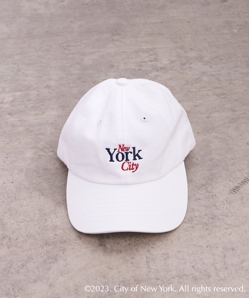 Omekashi(オメカシ)の「【NYC × GOOD ROCK SPEED】NYCキャップ(キャップ・レディース・ホワイト/ネイビー・FREE)」の4枚目の写真