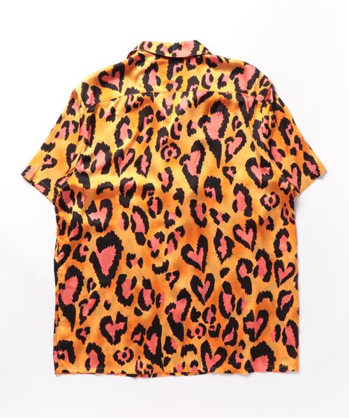 NOISE MAKER（ノイズメーカー）の「ハートレオパードオープンカラーシャツ（シャツ/ブラウス・メンズ・ブルー/オレンジ・M/L/XL）」の17枚目の写真