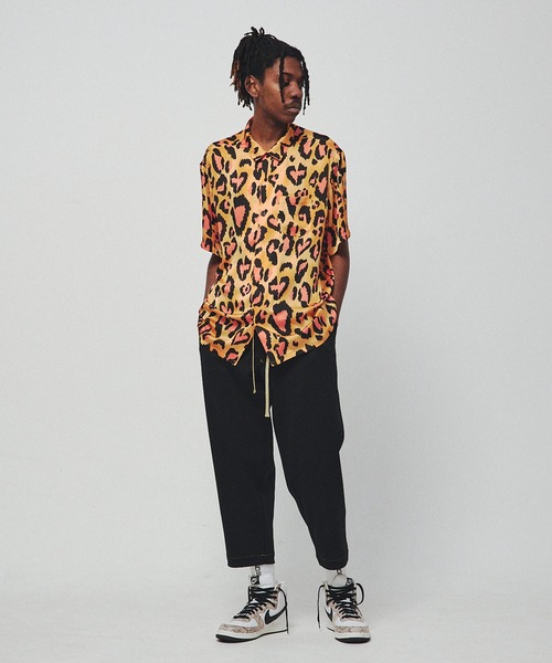 NOISE MAKER（ノイズメーカー）の「ハートレオパードオープンカラーシャツ（シャツ/ブラウス・メンズ・ブルー/オレンジ・M/L/XL）」の13枚目の写真