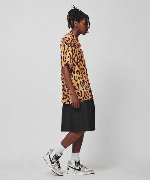 NOISE MAKER（ノイズメーカー）の「ハートレオパードオープンカラーシャツ（シャツ/ブラウス・メンズ・ブルー/オレンジ・M/L/XL）」の11枚目の写真