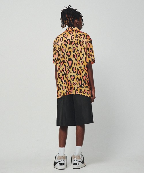 NOISE MAKER（ノイズメーカー）の「ハートレオパードオープンカラーシャツ（シャツ/ブラウス・メンズ・ブルー/オレンジ・M/L/XL）」の10枚目の写真